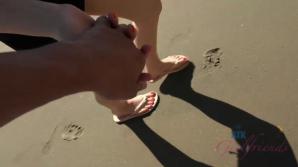 You head to the beach for some head.